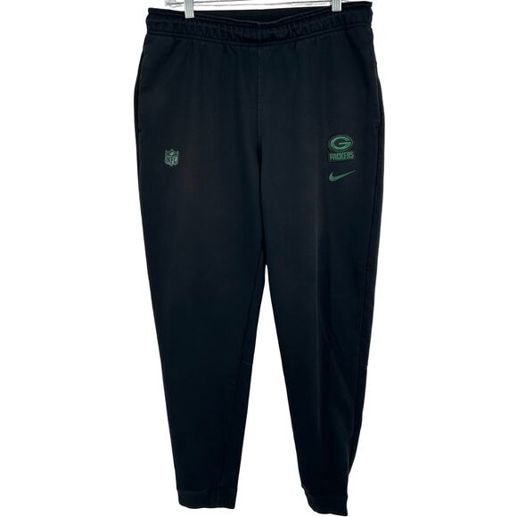 Nike Other - Men's Black Nike Dri-Fit NFL Green Bay Packers Football Sweatpants Joggers Sz M